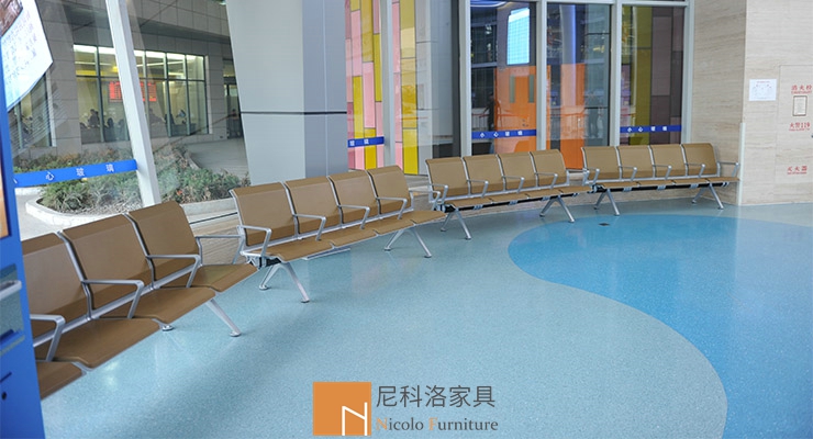 天津第二儿童医PU候诊椅/机场椅案例